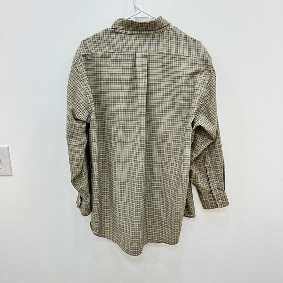 Vintage L.L. Bean 60% Cotton Made In The USA Mens single needle tailoring shirt - Picture 2 of 5